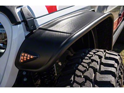 Bushwacker 2020 Jeep Gladiator Launch Edition Flat Style Flares 4pc - 10928-07