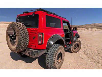 Bushwacker 21-22 Ford Bronco 2 Door Pocket Style Fender Flares - 20965-02