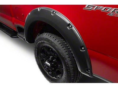 Bushwacker 23-24 Ford F-250/350 SuperDuty Pocket Style Flares 2pc Rear - 20146-02