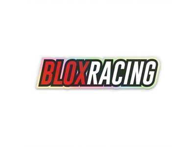 BLOX Racing BLOX Logo Decal - Black Large - BXAP-00060