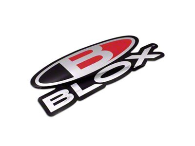 BLOX Racing BLOX Logo Die Cut Decal - Medium - BXAP-00062