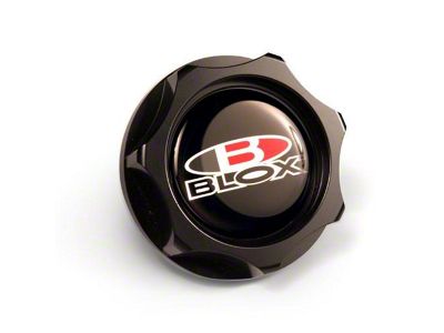 BLOX Racing Billet Honda Oil Cap - Black - BXAC-00501-BK