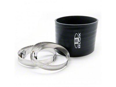 BLOX Racing Silicone Intake Hose Kit Black - 3.5inch - BXFL-00253-BK