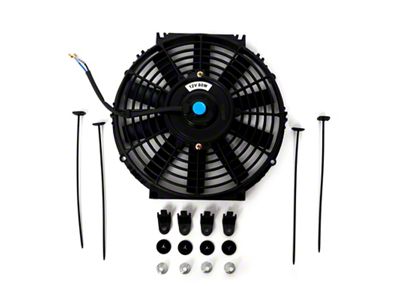 BLOX Racing 10inch Electric Slim Fan - Black - BXCC-00001-BK