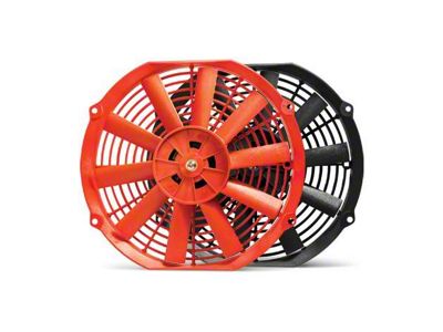 BLOX Racing 10inch Electric Slim Fan - Red - BXCC-00001-RD