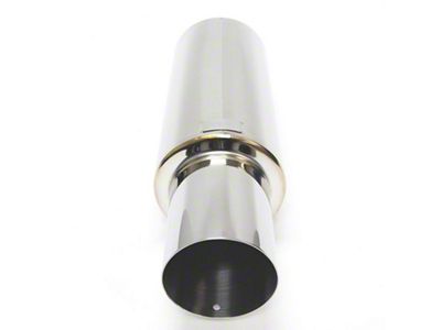 BLOX Racing 60.5mm Street Muffler - Straight Tip - BXEX-00106