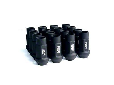 BLOX Racing Street Series Forged Lug Nuts - Black 12