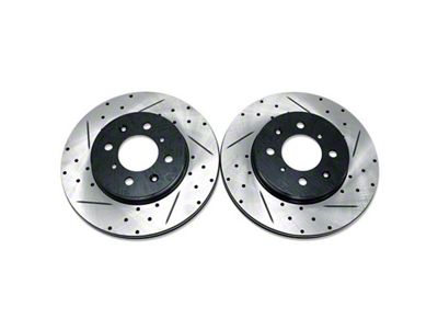 BLOX Racing 90-01 Acura Integra Excl Type-R Front Slotted & - BXBS-10200