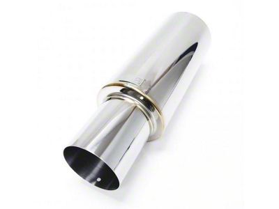 BLOX Racing 63.5mm N1 304 SS Universal Exhaust Muffler w/ - BXEX-00102