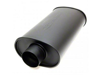 BLOX Racing 3 inch SL Sport Muffler - Matte Black