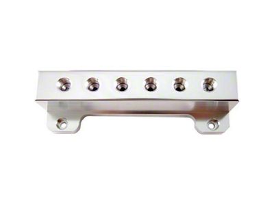 BLOX Racing Billet 6-Port Vacuum Manifold Kit - Silver - BXAC-00403-SI