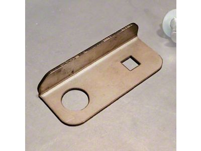 C4 Fabrication Swing Arm Ham Antenna Bracket; Black (Universal; Some Adaptation May Be Required)