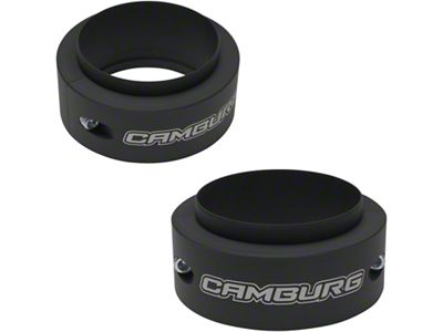 Camburg Ford Raptor 17-20 2.0in Spring Preload Spacer Kit Black - CAM-110138-BLK
