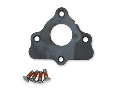 Mr. Gasket Camshaft Thrust Plate; Steel Camshaft Thrust Plate; Incl. 4 Mounting Screws; - 61220G