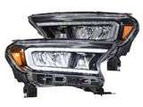 GTR Lighting Carbide LED Headlights: Ford Ranger 19-21 Reflector LED / Pair - HL05