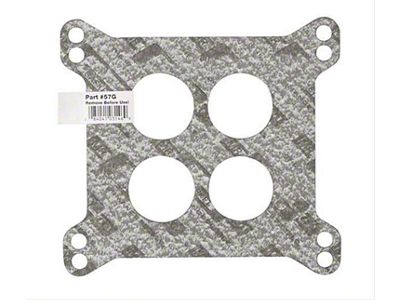 Mr. Gasket Carburetor Base Gasket; 4bbl; 4 Hole 1 7/16 in.; - 57G