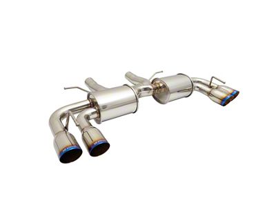 Megan Racing Chevrolet Camaro SS 2016-2018 Axle Back Exhaust System Burnt Roll - ABE-CCA16-V2-VO