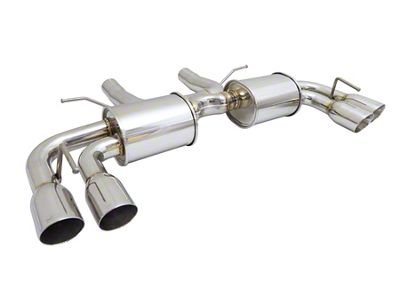 Megan Racing Chevrolet Camaro SS 2016-2018 Axle Back Exhaust System Stainless Quad - ABE-CCA16-V2