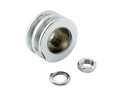 Mr. Gasket Chrome Plated Alternator Pulley; - 6809