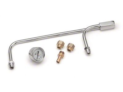 Mr. Gasket Chrome Plated Fuel Line - 1576