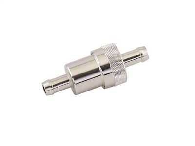 Mr. Gasket Chrome Plated High Performance Fuel Filter - 6153