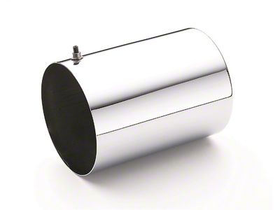 Mr. Gasket Chrome Plated Oil Filter Cover Kit; Incl. One Cover/Two O-Rings; H-5 3/16 in.; - 9759
