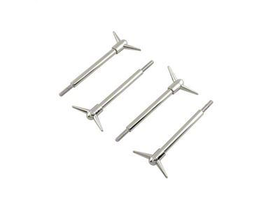 Mr. Gasket Chrome Valve Cover Wing Bolts - 9826