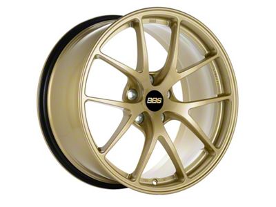 BBS RI-A Gold Wheel; 18x9.5; 40mm Offset; 5x120mm Bolt Pattern; 82mm Hub Bore