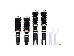 BC Racing BR Series Coil-Over Kit; Rear Fork (96-00 Civic Hatchback, Sedan)