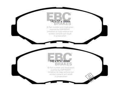 EBC Brakes Redstuff Brake Pad Sets Fronts Only - DP31655C