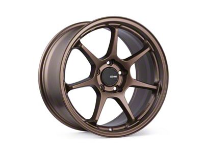 Enkei TS-7 Matte Bronze Wheel; 18x8; 38mm Offset; 5x114.3mm Bolt Pattern; 72.60mm Hub Bore