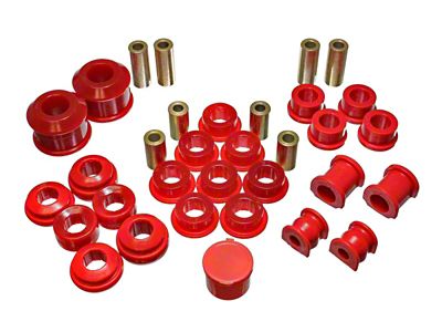 Energy Suspension 02-05 Honda Civic Si Red Hyper-Flex Master Bushing - 16.18112R