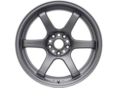 Gram Lights 57DR Gunblue Wheel; 15x8; 35mm Offset; 5x114.3mm Bolt Pattern; 73.10mm Hub Bore