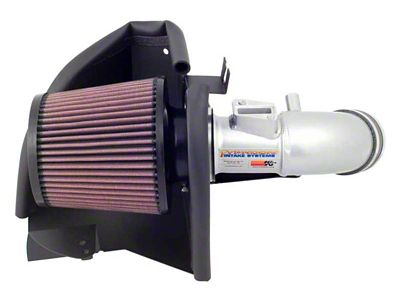K&N 06-09 Civic 1.8L Silver Typhoon Short Ram Intake - 69-1013TS