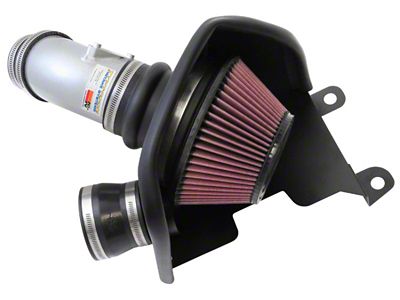 K&N 12 Honda Civic Si 2.4L L4 Silver Typhoon Intake - 69-1019TS