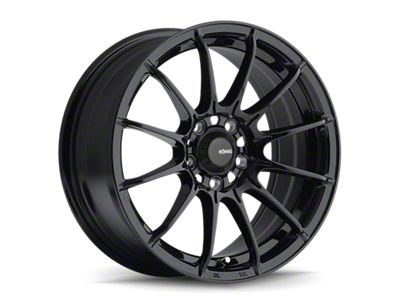 Konig Dial In Gloss Black Wheel; 15x7; 35mm Offset; 4x100mm Bolt Pattern; 73.10mm Hub Bore