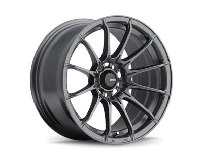 Konig Dial In Matte Grey Wheel; 15x7; 35mm Offset; 4x100mm Bolt Pattern; 73.10mm Hub Bore