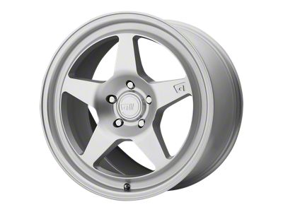 Motegi MR137 Hyper Silver Wheel; 18x8.5; 35mm Offset; 5x114.3mm Bolt Pattern; 72.56mm Hub Bore