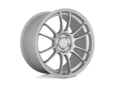Motegi SS6 Hyper Silver Wheel; 15x8; 35mm Offset; 4x100mm Bolt Pattern; 72.56mm Hub Bore