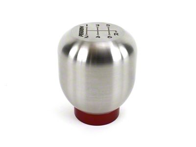 Perrin Performance 17-18 Honda Civic Brushed Stainless Steel Large Shift Knob - PHP-INR-120SS