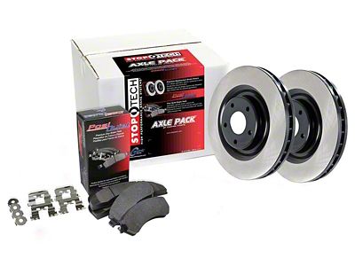 StopTech OE Coated Front & Rear Brake Kit - 4 Wheel (13-15 Civic EX, EX-L)
