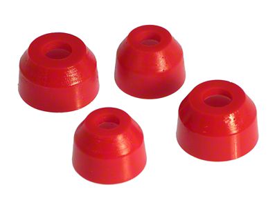 Prothane 84-00 Honda Civic Ball Joint Boots - Red - 8-1701