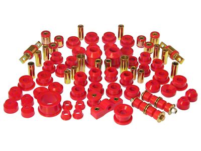 Prothane 92-95 Honda Civic Total Kit - Red - 8-2010