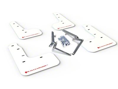 Rally Armor 17-21 Honda Civic Sport/Sport Touring White UR Mud - MF51-UR-WH/RD