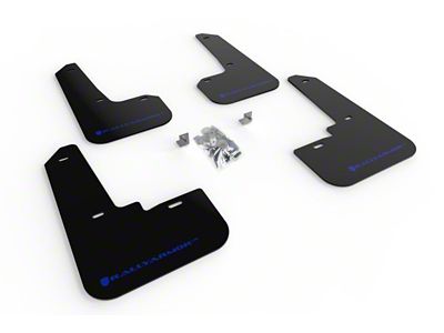 Rally Armor 20-25 Subaru Legacy Black UR Mud Flap w/Blue - MF64-UR-BLK/BL
