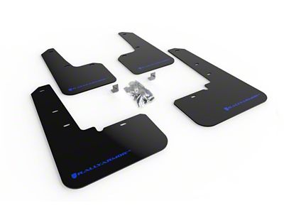 Rally Armor 20-25 Subaru Outback Black UR Mud Flap w/Blue - MF66-UR-BLK/BL