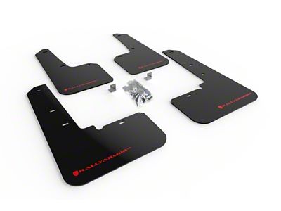 Rally Armor 20-25 Subaru Outback Black UR Mud Flap w/Red - MF66-UR-BLK/RD