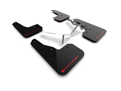 Rally Armor 22-25 Honda Civic/Civic Si/Sport Black UR Mud Flap - MF90-UR-BLK/RD