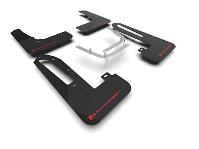 Rally Armor Black Mud Flap (23-25 Civic Type R)