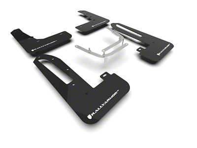 Rally Armor 23-25 Honda Civic Type R Black Mud Flap - MF97-UR-BLK-WH